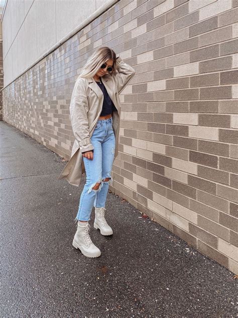 Tan Boot Outfits Combat Boots Outfit Winter Winter Boots Outfits