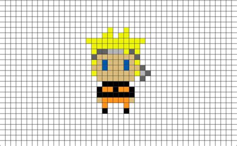 Tuto Dessin Logo De Konoha Naruto Pixel Art How To Draw Logo Konoha