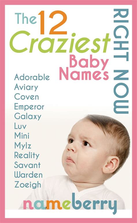 The Craziest Baby Names In America Unusual Baby Names Rare Baby
