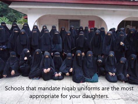 Choose For Your Daughters A School That Mandates Niqab Uniforms Rniqabis