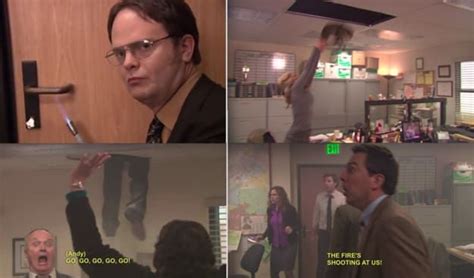 Here S Oscar And Angela From The Office Recreating Their Hilarious Save Bandit Scene The