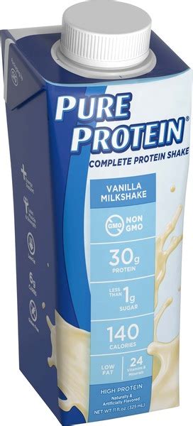 Pure Protein Complete Protein Shake Vanilla Milkshake 4 Ct