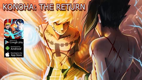 Konoha The Return Gameplay Naruto RPG IOS APK Download YouTube