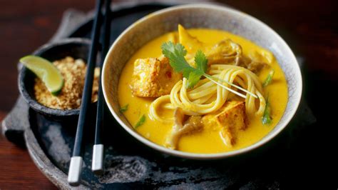 Malaysian Spiced Noodles With Tofu Recipe Bbc Food