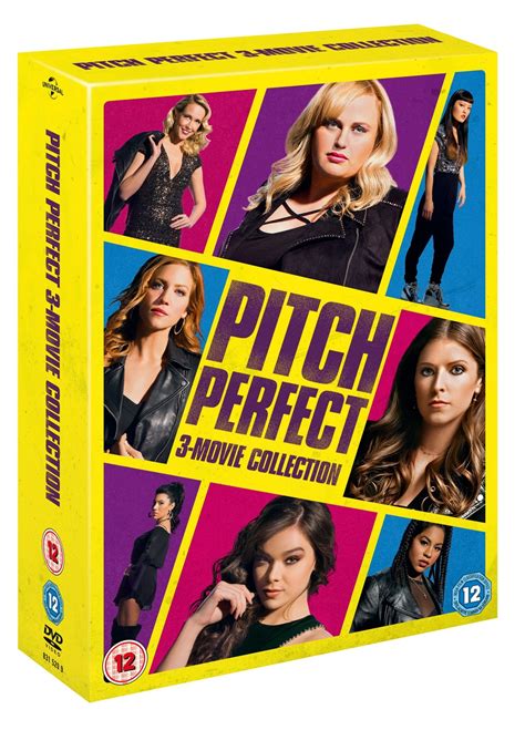 Pitch Perfect DVD Film 1 2 3 Movie Box Set HMV Store