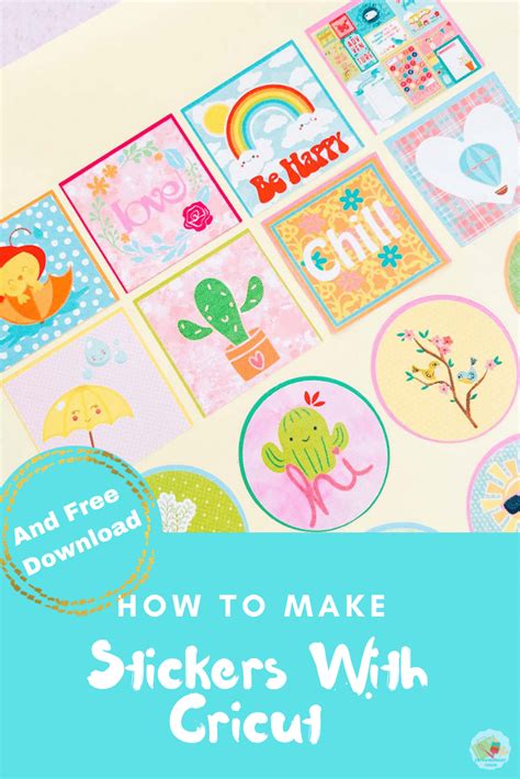 Understanding the template and getting it ready for editing. How To Make Stickers With Cricut Print And Cut & Free ...