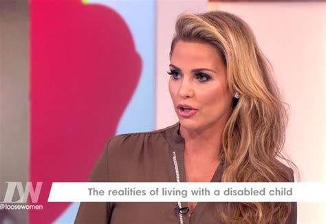 katie price admits she would have aborted son harvey if she d known he d be blind tv and radio