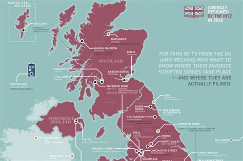 The Great British Television Map A Visual Guide To Where Your