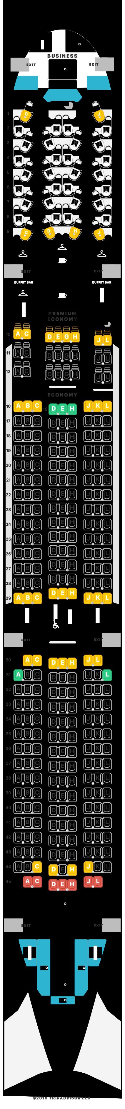 Download Airbus A350 900 Seat Map Air France Images Airbus Way