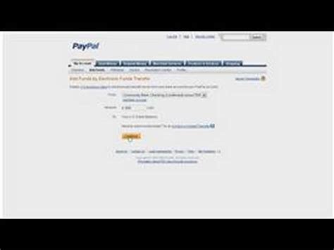To add money to your paypal account from your bank account, you first need to have a paypal cash or paypal cash plus account (no fees with this to add money from your paypal app, tap paypal balance and then add money. PayPal Accounts : How to Transfer Money to a PayPal ...