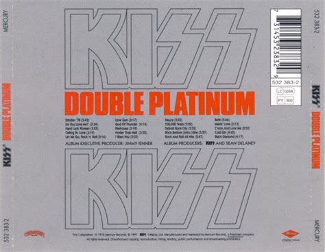 Cd Kiss Double Platinum