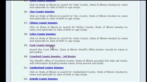 Free Cook County Jail Inmate Search - YouTube
