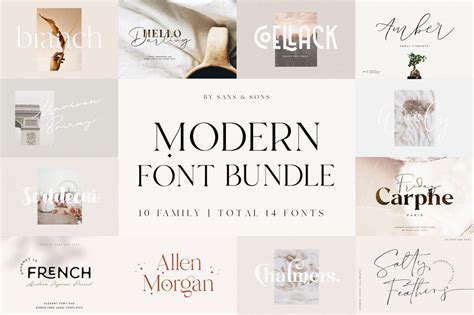The Modern Font Bundle Vol 2 In 2020 Modern Serif Fonts Serif Fonts