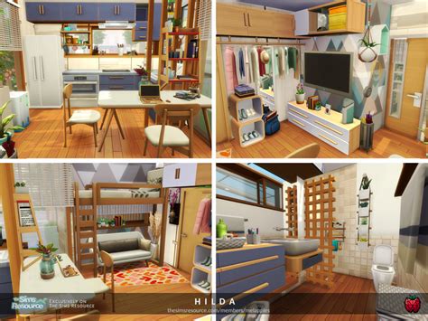Hilda Tiny Apartments The Sims 4 Catalog