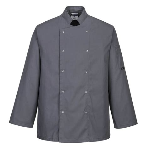 Portwest Cumbria Short Sleeve Chefs Jacket Workwear World
