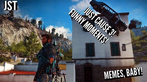 Just Cause 3 Funny Moments Fun At The Airfield Redux Funny