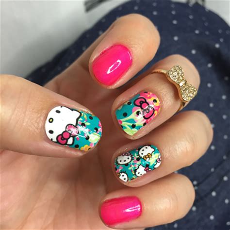 If you like this post, share it with your friends through email and social networks. Manicure Monday: ncLA Hello Kitty Nail Wraps - Vegan ...