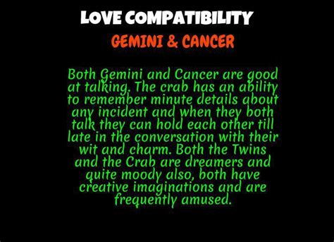 Horoscope Compatibility Gemini And Cancer Clothes News