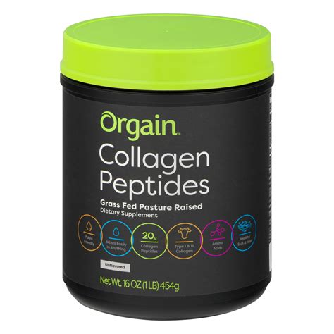Orgain Collagen Peptides 160 Oz