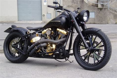 Harley Davidson Black And Goldthats A Little Different In General