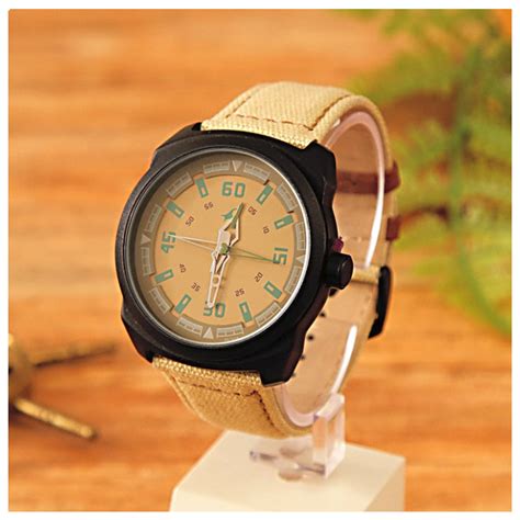 Casual Leather Belt Fastrack Watch For Men