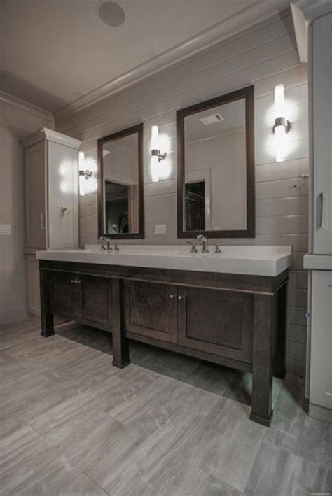 Contemporary Dark Wood Bathroom Vanity Ideas 46 Dark Wood Bathroom
