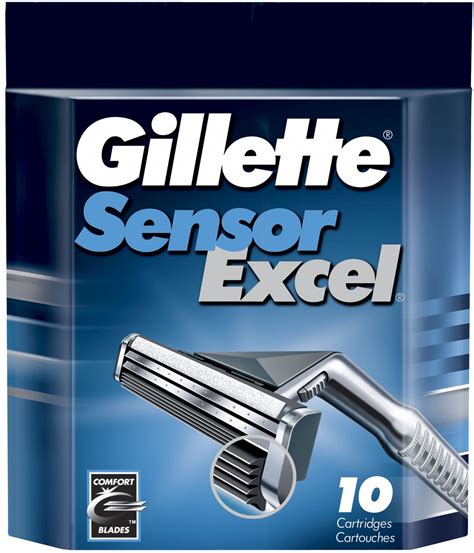 Gillette Sensor Excel Razor Blades 10pcs 1aee