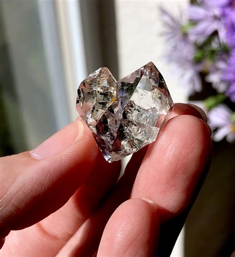 Authentic Herkimer Diamond Cluster from Herkimer, New York | Double ...