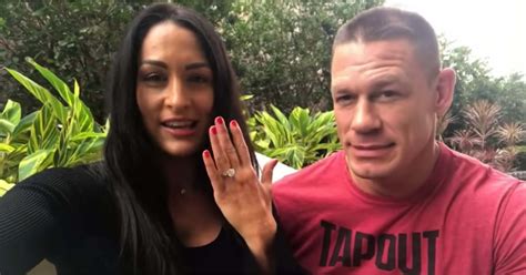 Nikki Bella And John Cena Talk About Engagement Ring Meaning Popsugar Celebrity