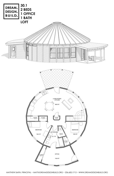 30ft Yurt Designs Dreamdesignbuild