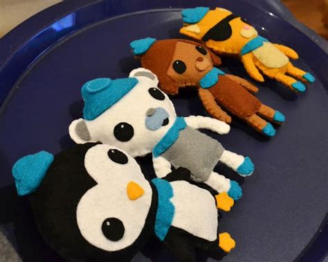 Octonauts Felties Felt Toys Diy Crafts For Kids Craft