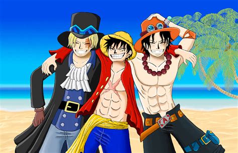 Artstation Luffy Brothers One Piece