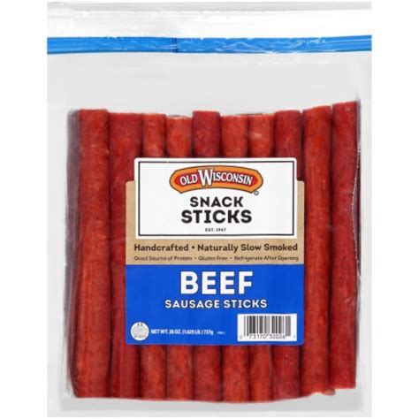 Old Wisconsin Beef Snack Sticks Fresh Sliced Deli Meat 26 Oz Food 4 Less