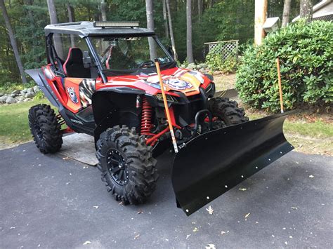 Denali Pro Series Utv Snow Plow Kit The Honda Sxs Club