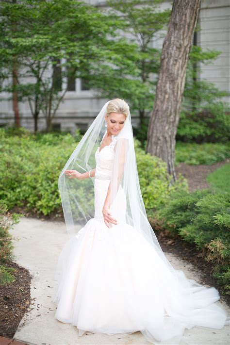 Outdoor Bridal Portrait From Heather Roth Elizabeth Anne Designs The