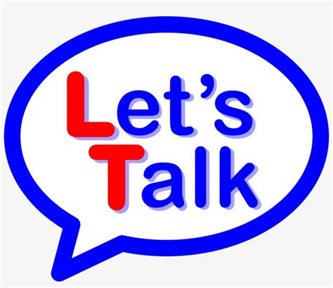 Download Final Logo Lets Talk Let Talk Hd Transparent Png
