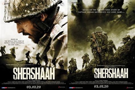 This is a great poster! Shershaah First Look Posters : bollywood