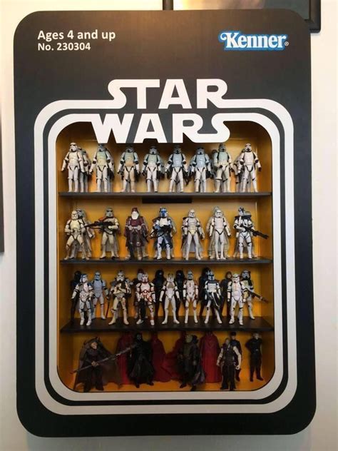Star Wars Handmade Kenner Display Case Vintage Star Wars Toys Star
