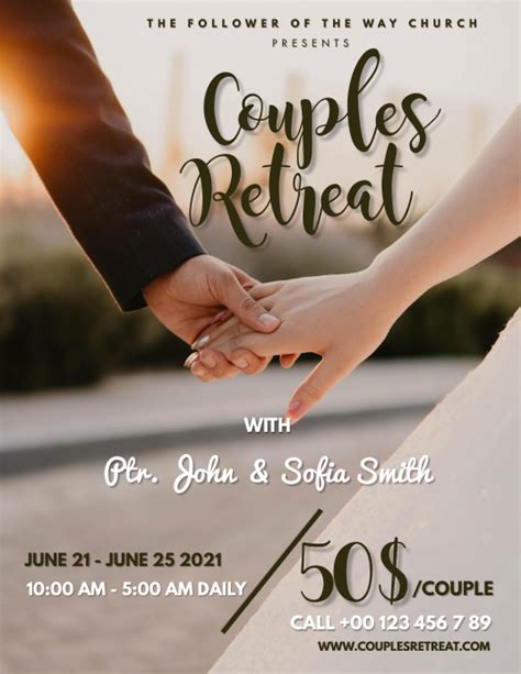 Copy Of Couples Retreat Flyer Postermywall