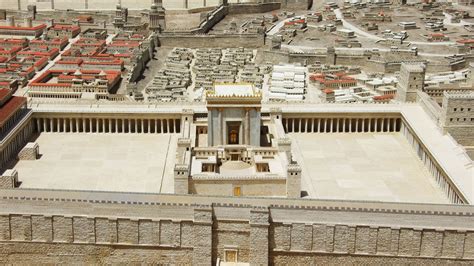 The Model Of Jerusalem In The Second Temple Period The Israel Museum