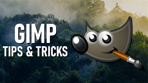 Gimp Image Editor Tips And Tricks Youtube