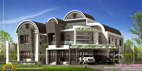 Ultra Modern House Kerala Home Design Floor Plans Home Plans