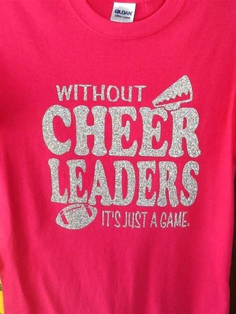 Items Similar To Custom Cheerleader Spirit Glitter Fitted T Shirt On Etsy