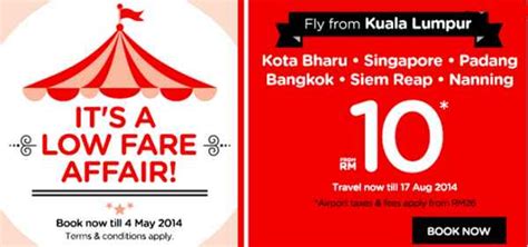 Ticket price starting from rs 1699 only. AirAsia Low Fare Affair Promotion | AirAsia Promotions