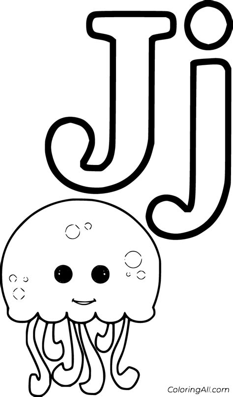 Letter J Coloring Pages - ColoringAll