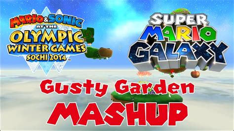 Gusty Garden Mashup Super Mario Galaxy X Sochi 2014 Olympic Winter