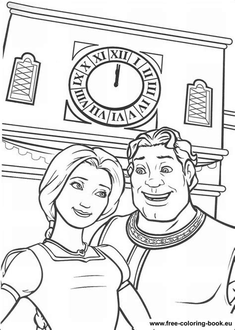Coloring Pages Shrek Page 2 Printable Coloring Pages Online