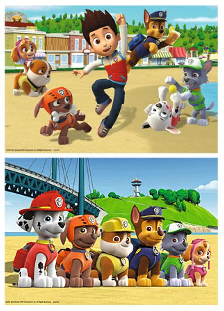 Ravensburger 09064 Paw Patrol Heldenhafte Hunde