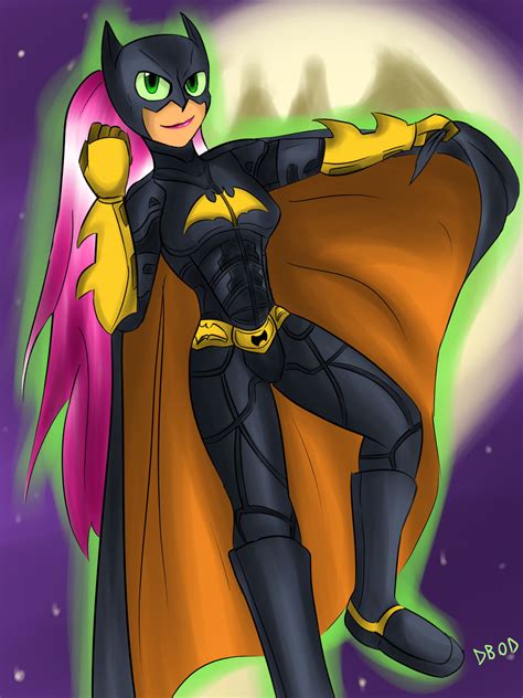 starfire batgirl by dinobirdofdoom on deviantart