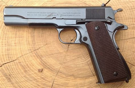 Colt M1911a1 Us Army Serial Numbers Army Military